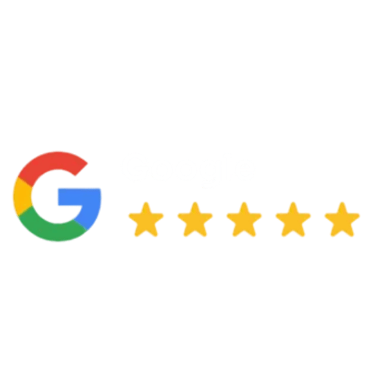 Five-star Google reviews